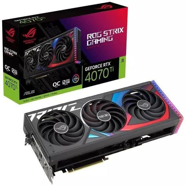 ASUS - Carte Graphique - ROG-STRIX-RTX4070TI-O12G-GAMING