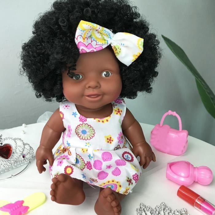 Bebe Mobile Poupee Africaine Joint Jouet Doll Noir Meilleur Cadeau Jouet Cadeau De Noel Cdiscount Jeux Jouets