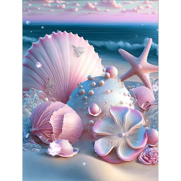 Kit De Peinture Sur Coquillage 14 Pièces – Lumineux Dans Le Noir – DIY Créatif Pour Enfant 4-12 Ans
