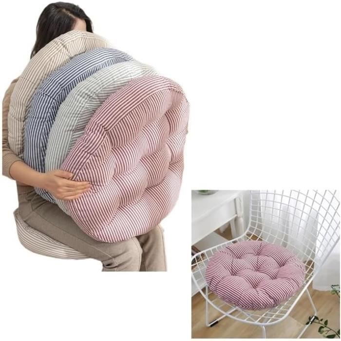 Awoyep Coussin De Chaise Rembourré Avec Dossier - Confort Assise Longue Durée Pour Fauteuil, Jardin Ou Salon