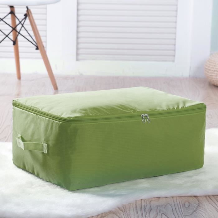 Lot De 3 Sacs De Rangement LinStyle 70x50x30 Cm - Fenêtre Transparente | Pour Couettes, Vêtements, Literie