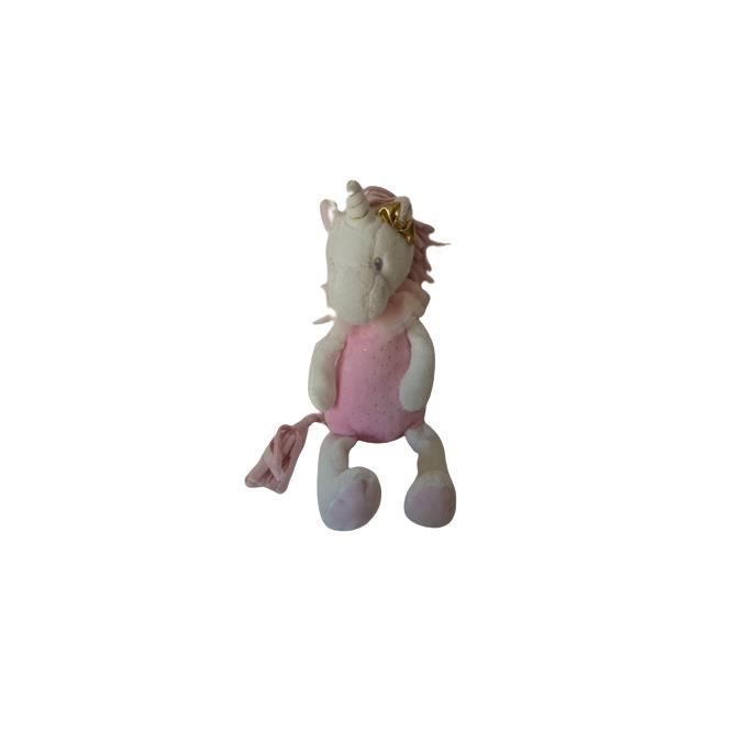 Doudou peluche licorne 34 cm comme neuf Nicotoy Simba Toys