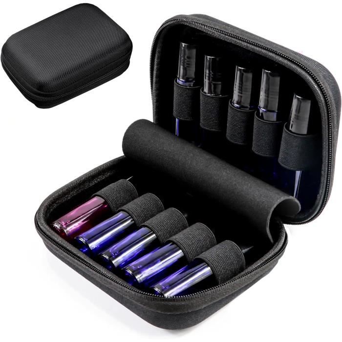 Sac De Rangement Huiles Essentielles - Tissu Oxford 600D - 6 Emplacements - Portable Voyage - 169g - 6