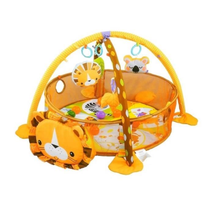 Lion Tapis D Eveil Bebe 3 En 1 Parc Et Piscine A Balles Avec Arches Cdiscount Puericulture Eveil Bebe Lion Tapis D Eveil Bebe 3 En 1 Parc Et Piscine A Balles Avec Arches Cdiscount Puericulture Eveil Bebe
