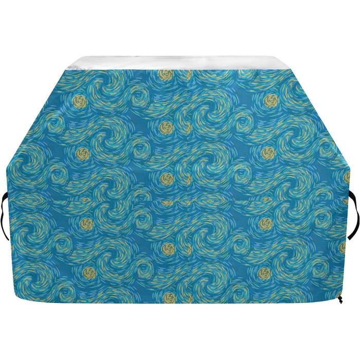 Housse De Protection Imperméable Pour Table De Barbecue Extérieur - Tissu Oxford 420D Avec Cordon De Serrage
