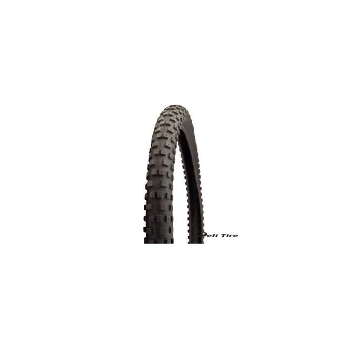 Lot De 2 Pneus Vélo PRO+ PERFORMANCE 20x2.125 - Noir/gomme - Sculpture Type BMX - Neufs
