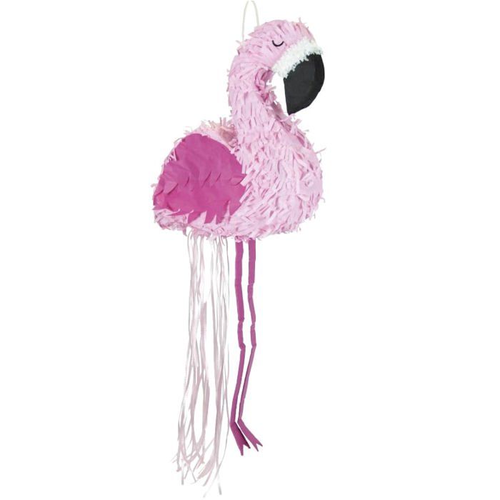 Piñata flamant rose 90 x 48 cm - Rose - Cdiscount Jeux - Jouets
