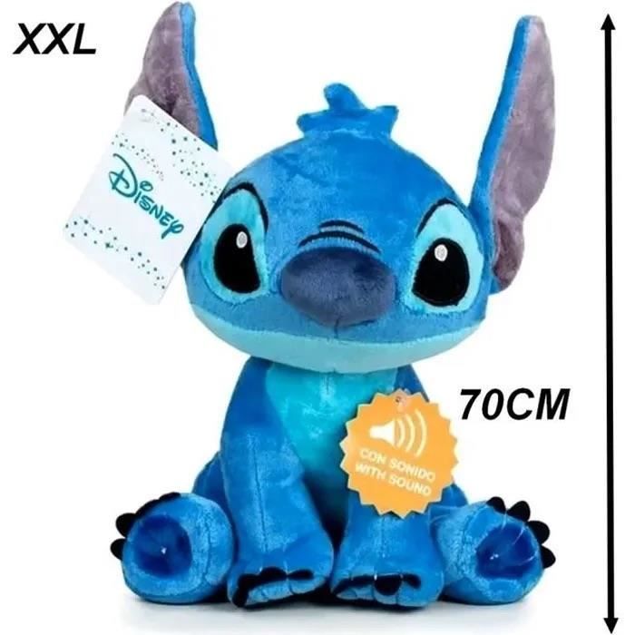 Peluche géante Stitch Disney - 70 cm - extra doux - pour enfant