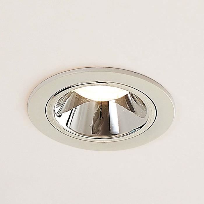 Arcchio Spot Encastrable Led Pour Salon Et Salle A Manger Fedor En Aluminium Gris 9624726 Cdiscount Maison