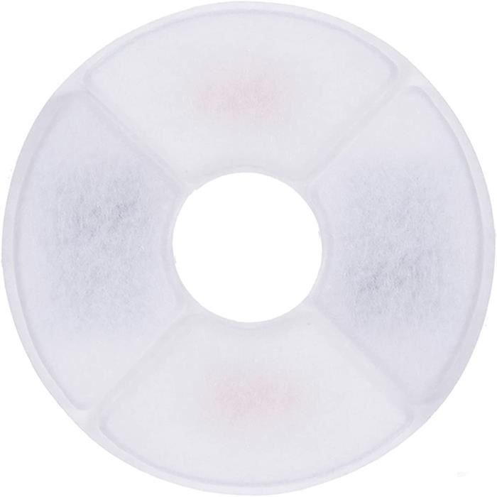 Filtres Rechange Pour Fontaine à Chat Pretty Paw – Lot De 12, Charbon Actif, Remplacement Toutes Les 2-4 Semaines