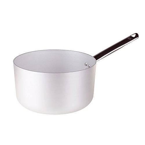 Pentole Agnelli ALMA10516 Casseroles en Aluminium Professionnelles 3 mm Casserole Haute avec poigné Pentole Agnelli_ALMA1051