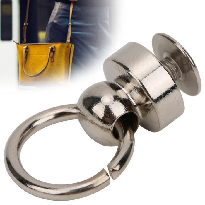 Cuque Goujons De Bouton Rivets Lot De 200 Rivets En Laiton De 9 Mm Pour Sac à Main, Goujons à