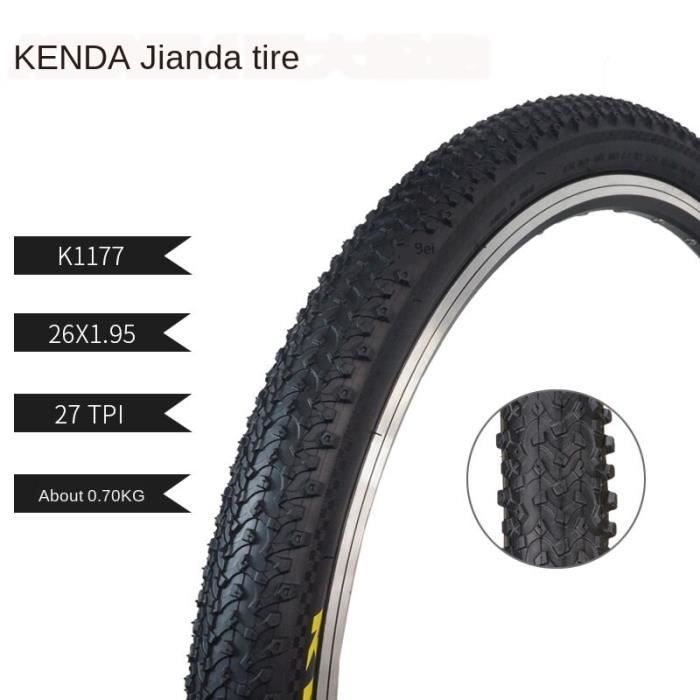 Pneu de vélo K1153 Pneu de vélo VTT de Montagne 24 26 27.5 29 * 1.95/2