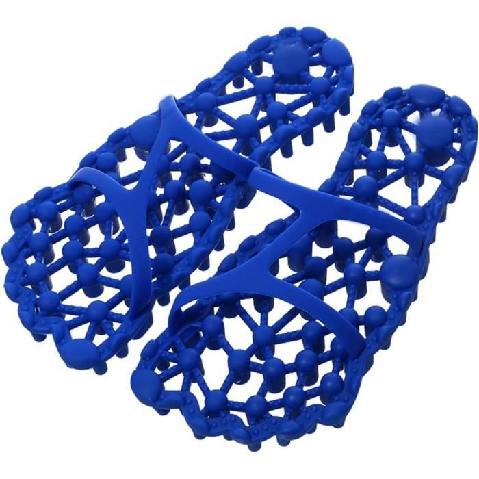 1 paire de semelles intérieures d'acupression des pieds pour hommes et