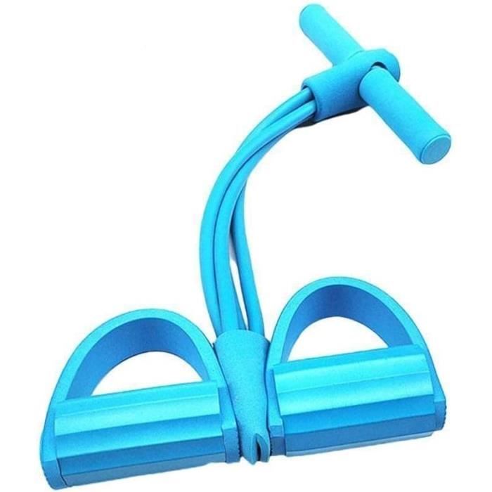 Corde De Tension 6 Tubes – Bande élastique Multifonction Pour Musculation, Yoga, Abdos, Jambes – Violet