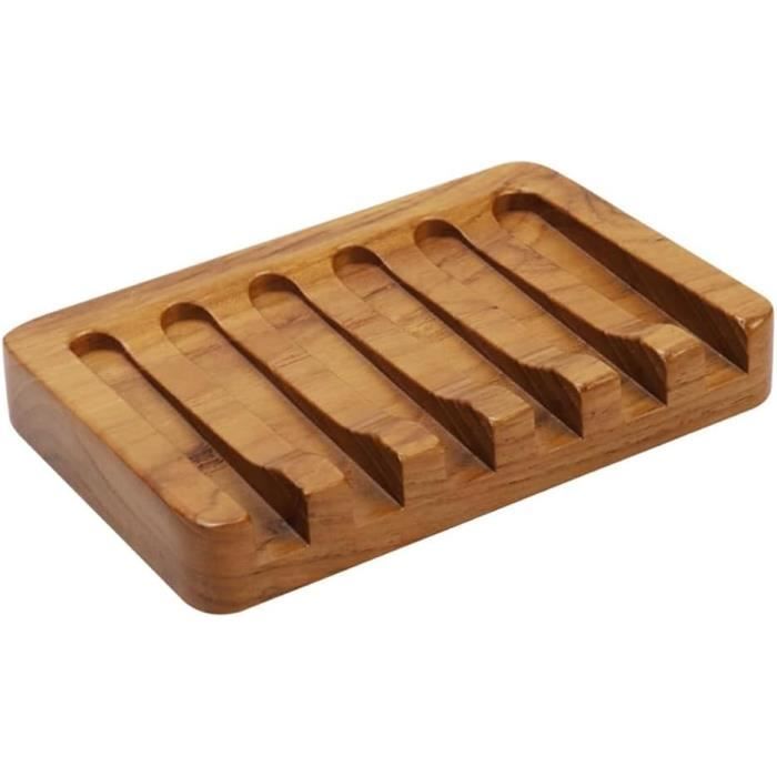 Porte-Savon Avec Drainage AmélioréPorte-Savon Réglable Pour Garder Le Savon Au SecPorte-Savon