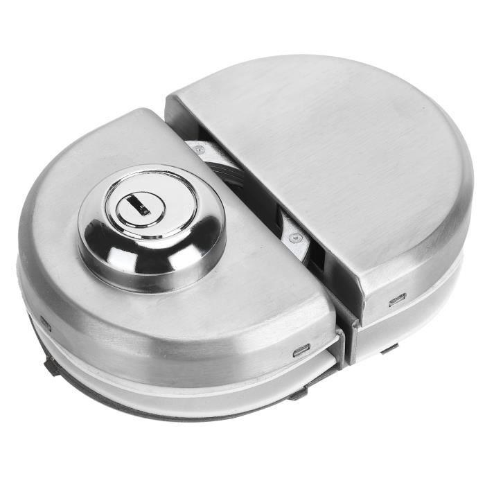 Serrure De Porte En Acier Inoxydable Avec œil Pour Cadenas Tournant - Support Inclus - Neuf