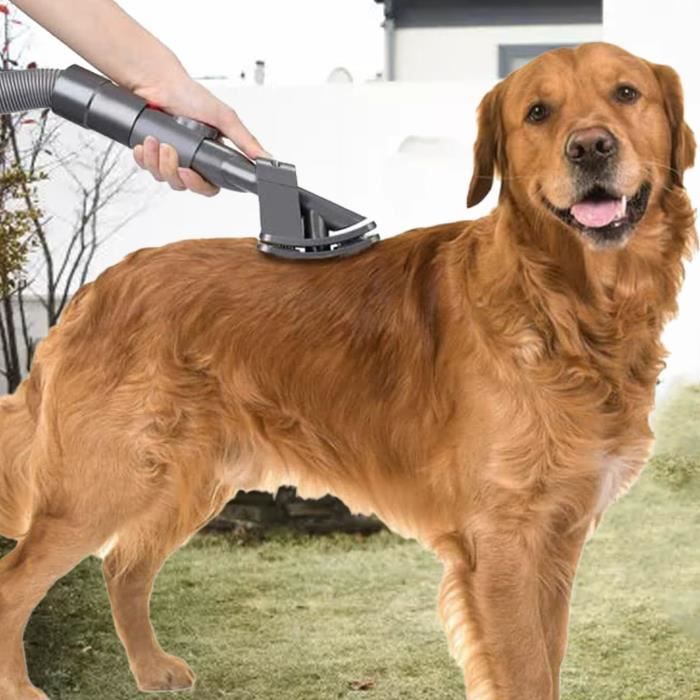 Meilleurs prix pour Brosse pour aspirateur pour animaux de compagnie Kit de Toilettage pour Tondeuse pour Animaux de electromenager d’aspirateur