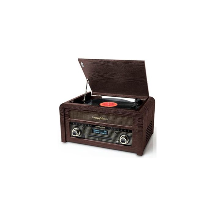 Micro-système CD - Muse - MT-115 - Vintage - Bois