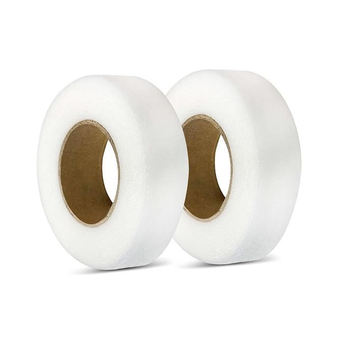 Ruban Thermocollant Pour Ourlets - Blanc - 20 M - Ourlet Facile Sans Couture