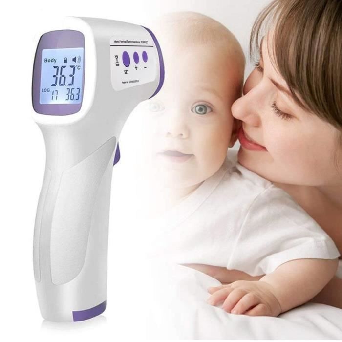 TD® Thermomètre Frontal et Auriculaire Infrarouge Affichage Numérique  Médical Professionnel Bébé Enfant Mesure de température - Cdiscount  Puériculture & Eveil bébé