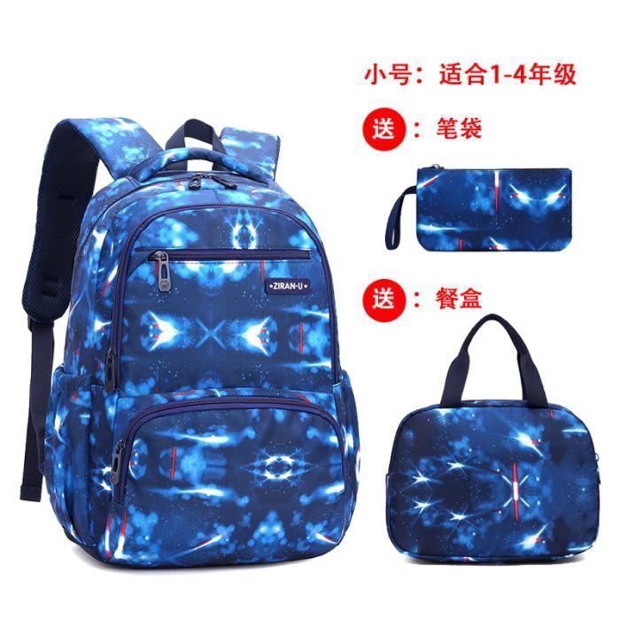 Sac ?� Dos, hommes et femmes 3 en 1 Sac ?� Dos Ado sac Universit?� lyc?�e Scolair bag Nylon backpack 