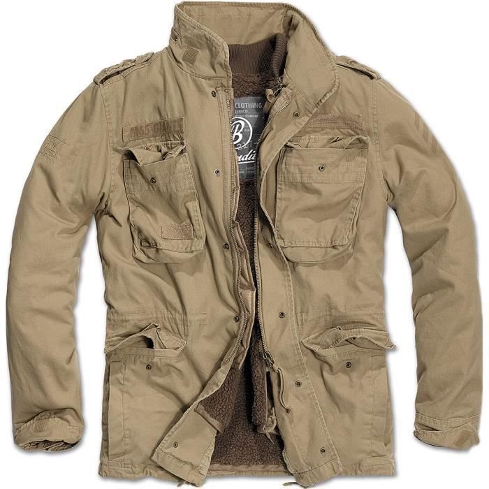 Brandit Hommes M-65 Giant Veste Camel Taille 4XL