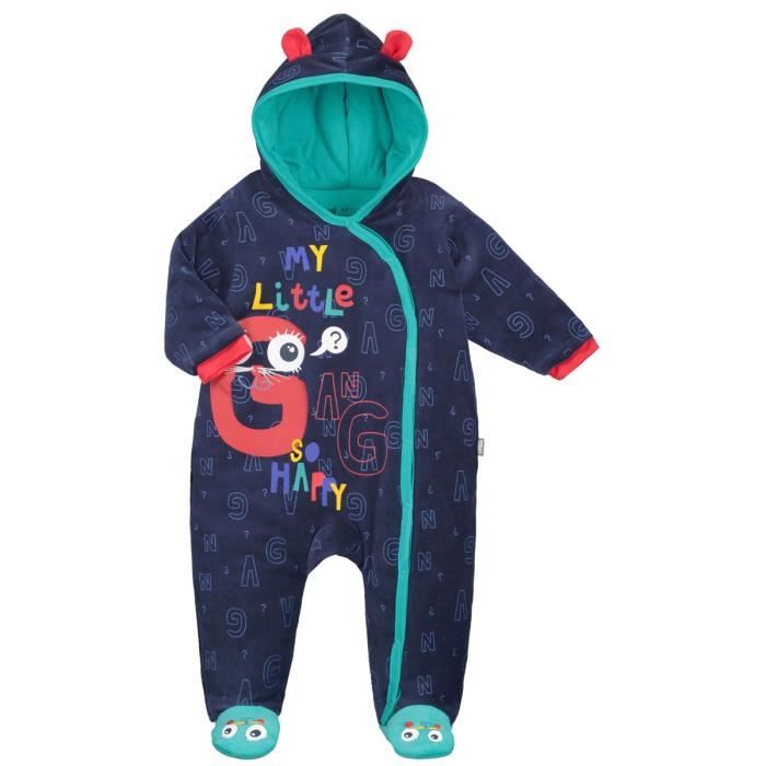 Combi Pilote Bebe Garcon Gang Taille 18 Mois 86 Cm Multicolor Cdiscount Pret A Porter