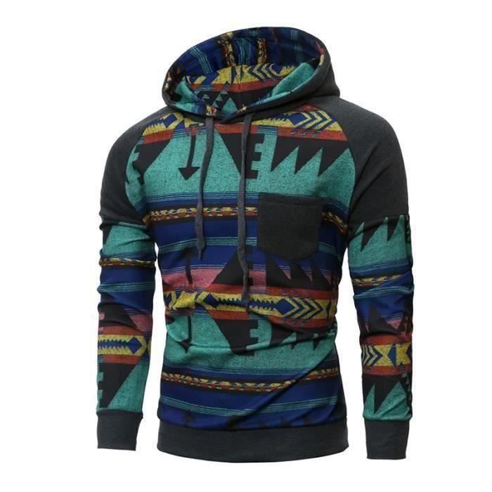 hoodie vintage homme