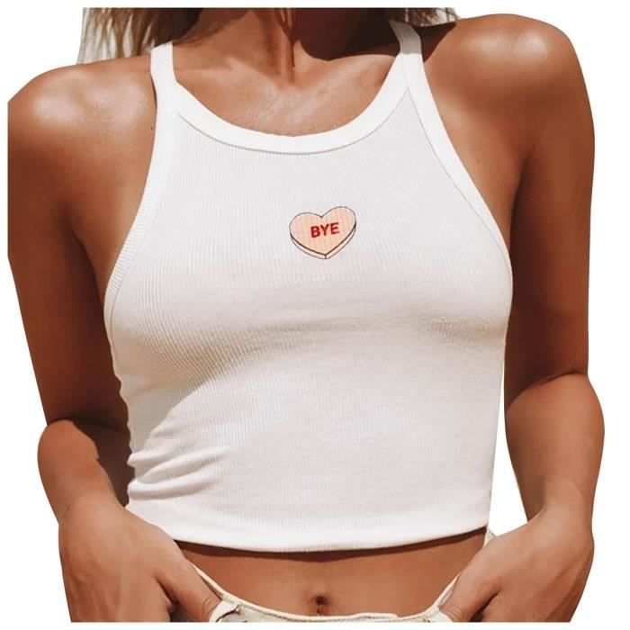 Cadeau Pour Femme, Hauts Ajustés, Chemises Thermiques Sans Manches, Col