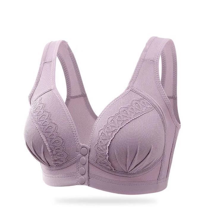 Soutien-gorge Sans Armatures Marlon En Satin Blanc - Taille Souple, Référence BR592