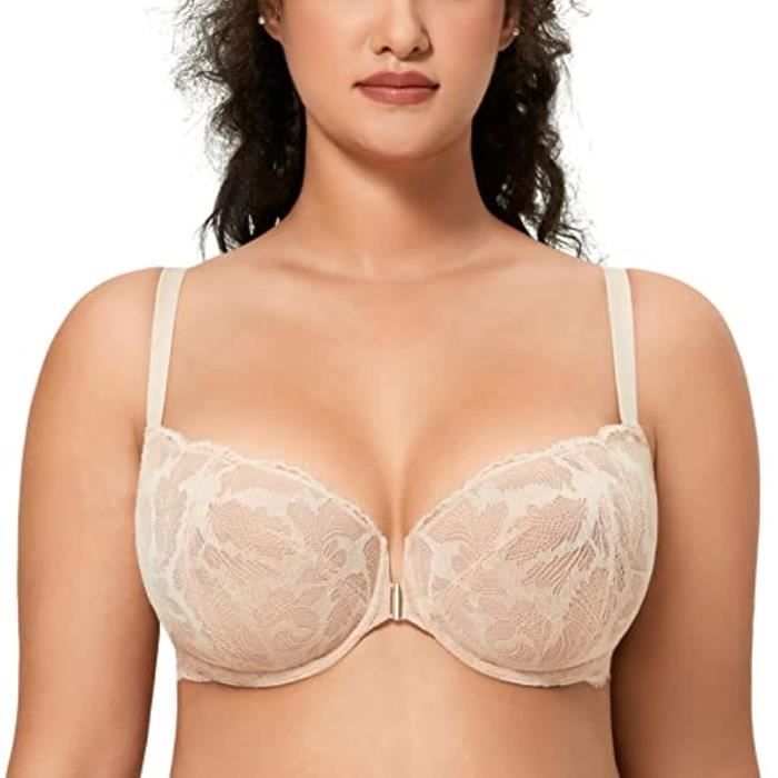 Soutien gorge balconnet top grande taille