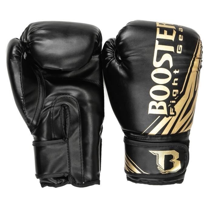Guantoni Boxe Fight V2 Oro-nero 12 Once