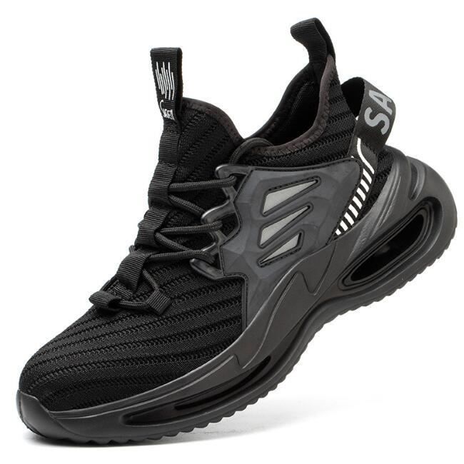 Chaussures De Sécurité Légères Homme/Femme | Embout Acier | Semelle Antidérapante | Lacets à Bouton