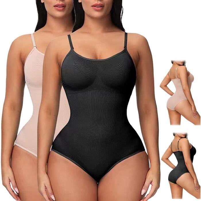 Gaine Amincissante à Bretelles Slim Lift - Taille XL, Beige, Ventre Plat, Neuve