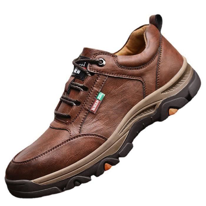 Chaussures De Randonnée Homme ENEN - Respirantes, Imperméables, Antidérapantes - Pour Marche, Trekking, Outdoor