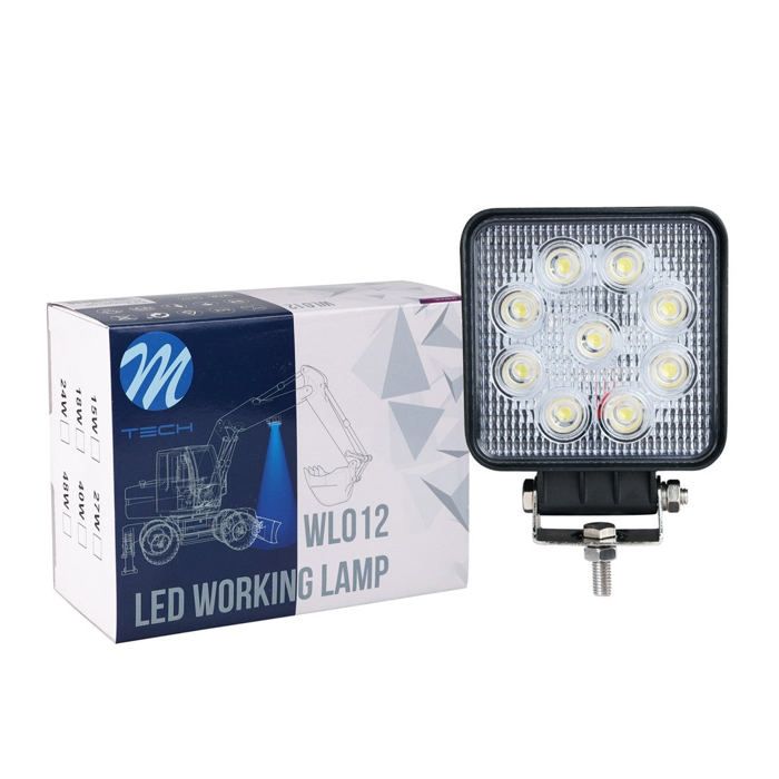 Lampe LED M-Tech WLO12 27W - Éclairage puissant et économique