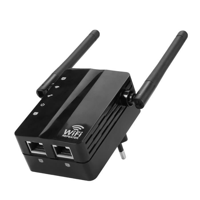 Répéteur WiFi, WiFi Signal Amplificateur sans Fil 300Mbps 2.4GHz réseau  Booster (Mini Routeur/Point d'accès/Répétiteur) - Cdiscount TV Son Photo