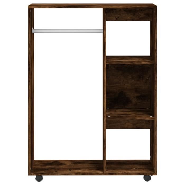 ABB Garde-robe Chêne fumé 80x40x110 cm Bois d'ingénierie - Qqmora ...