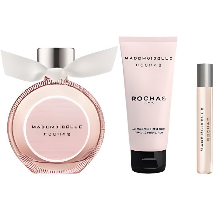 Coffret Eau De Toilette Rochas Femme - Flacon De 100 Ml, Neuf, Parfum Floral, Fabrication Française