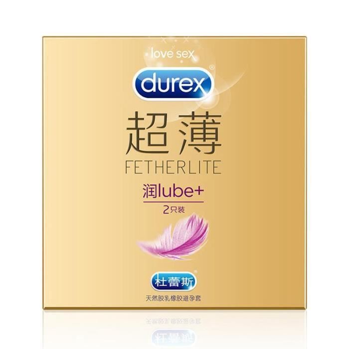 Durex Preservatif Original 2 Pieces Avec Lubrifiant Super Fin Et Ultra Fin Plus De Lubrifiant Pour Hommes Cdiscount Au Quotidien