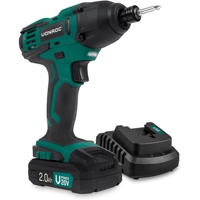 VONROCMini Motosega 20V, Lama 152mm, Taglio 127mm, Softgrip
