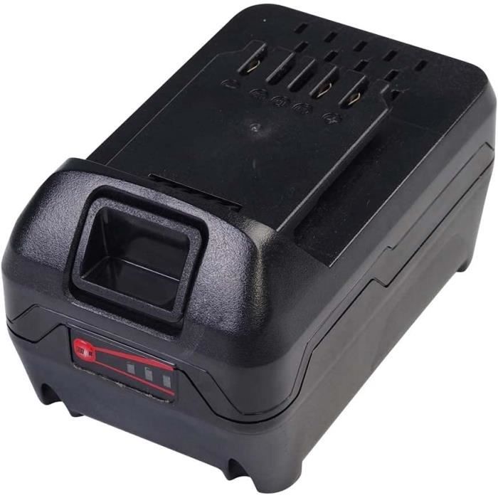 Batterie 18V 5Ah Pour Outils De Jardin - 2 Packs, Compatible Bosch PBA PSB PSR - Rechargeable, Protection Sécurité