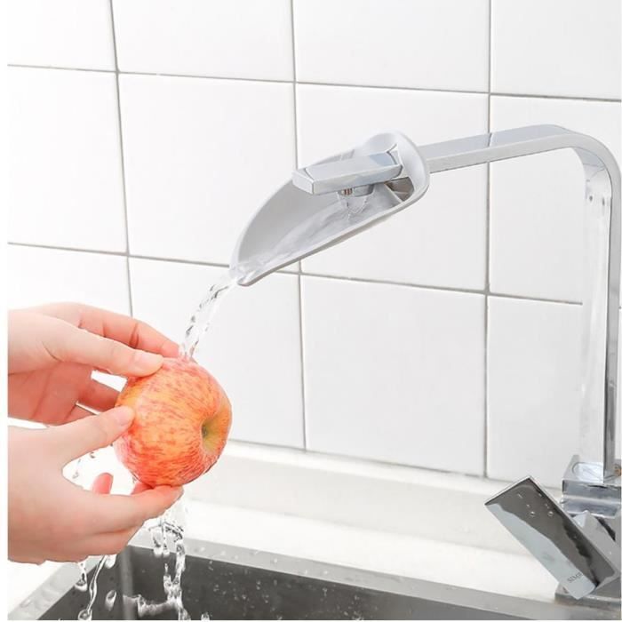 Rallonge De Robinet En Silicone Avec Indicateur De Température - Pour Enfants Et Bébés, Facile à Installer, Sécurité Anti-brûlure