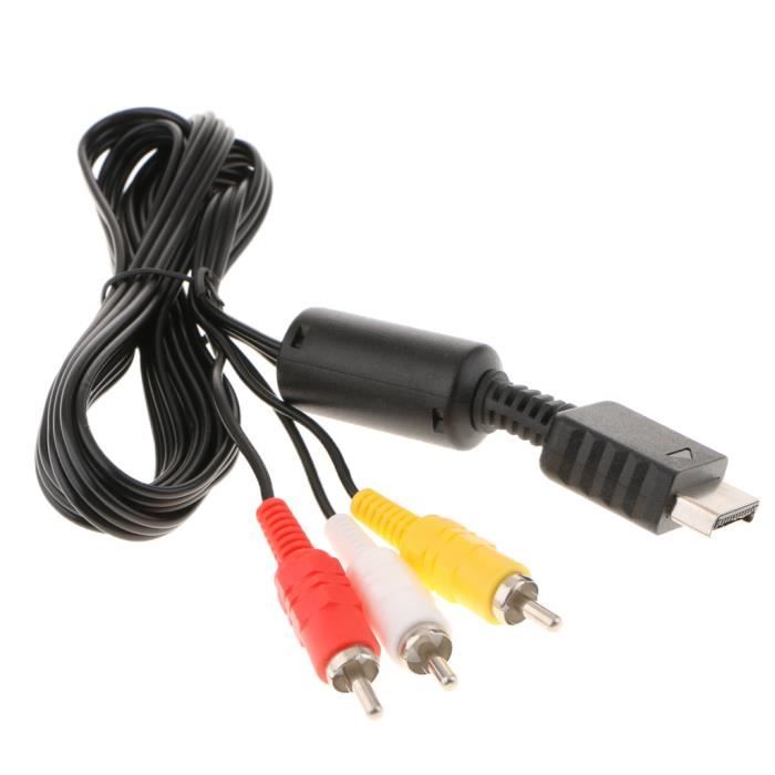 Câble AV Audio-vidéo Pour Canon PowerShot MV4iMC, MV500i, MV530, Etc. - Câble De Connexion