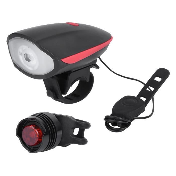 Lumière de vélo évasée étanche 1750LM 3 LED affichage de puissance vélo