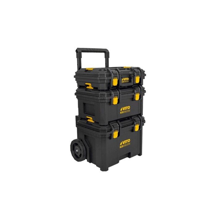 Chariot à outils XL sur roues L x P x H: 58 x 48 x 85 cm Valises datelier Amovibles et modubables VITO