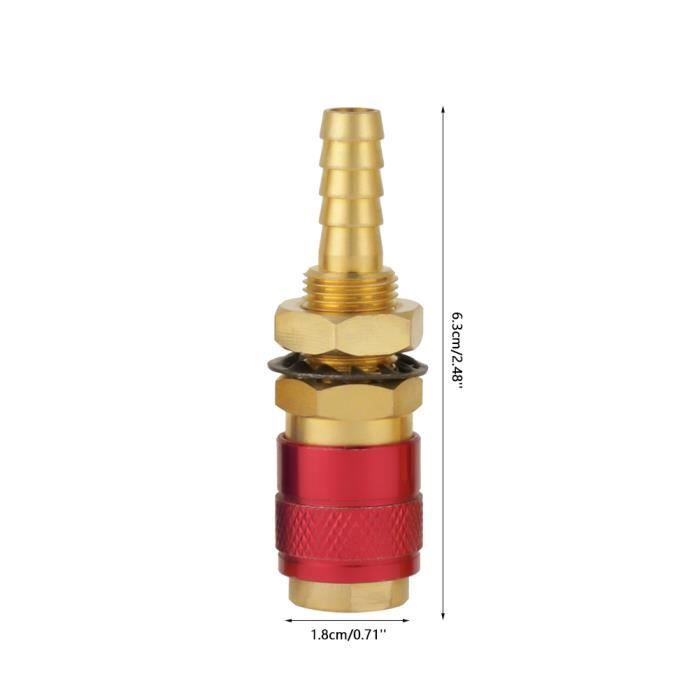 Connecteur Rapide électrique M16x1,5 Pour Torche De Soudage TIG/MIG - 1 Pièce - Neuf