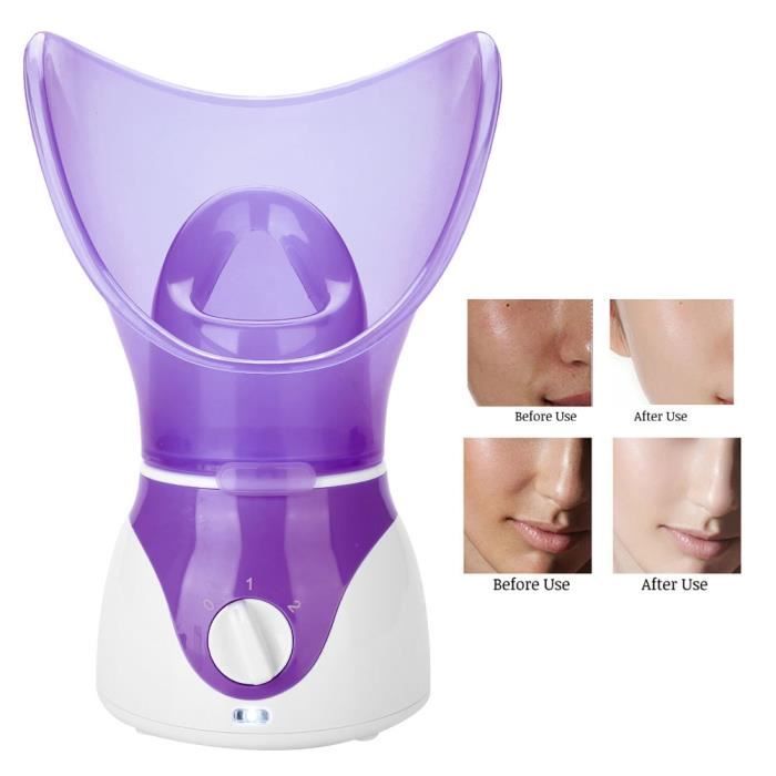 Appareil De Soin Vapeur Pour Le Visage - Humidificateur Spa Beauté TaFoyu - Blanc - 1000W - Neuf