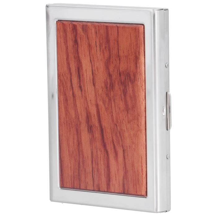 Range Cartes Postales Design Présentoir Carte Postale PANDAHALL - Bois Noir 30x30x36cm - 5 Niveaux - Vitrine Bureau/Magasin Espositore Gratta E Vinci